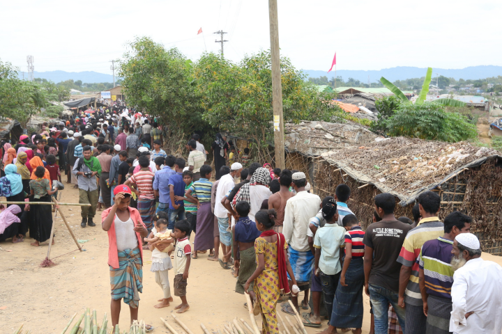 ready to donate to rohingya refugees